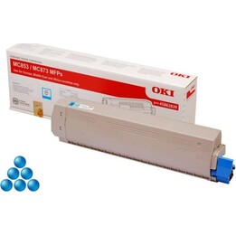OKI 45862816 Tonerkartusche 1 Stück Original Cyan