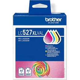 Tinta Brother Lc527Xlval Multipack 4 Col