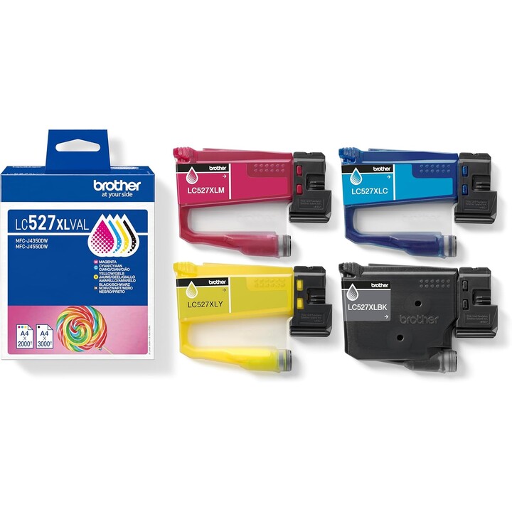 Tinta Brother Lc527Xlval Multipack 4 Col