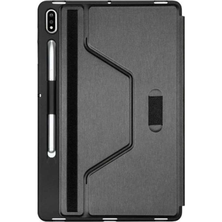 Targus Click-in THZ904GL Custodia da trasporto (con patta) per tablet Samsung Galaxy Tab S7+, Nera