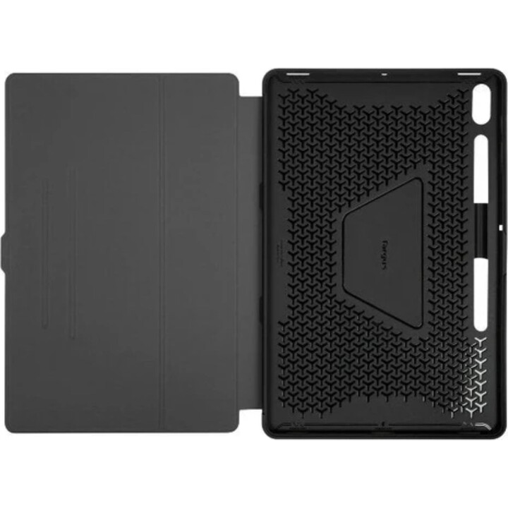 Targus Click-in THZ904GL Custodia da trasporto (con patta) per tablet Samsung Galaxy Tab S7+, Nera