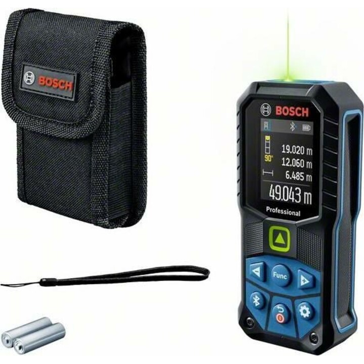Bosch GLM 50-27 CG Professional Medidor láser de distancias Negro, Azul 50 m