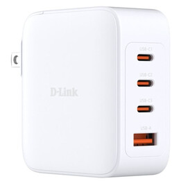 Carregador de parede D-Link DCF-141/E/ 3xUSB Tipo-C/ 1xUSB/ 140W GaN