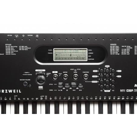 Kurzweil KP70 - piano digital, 61 teclas, negro