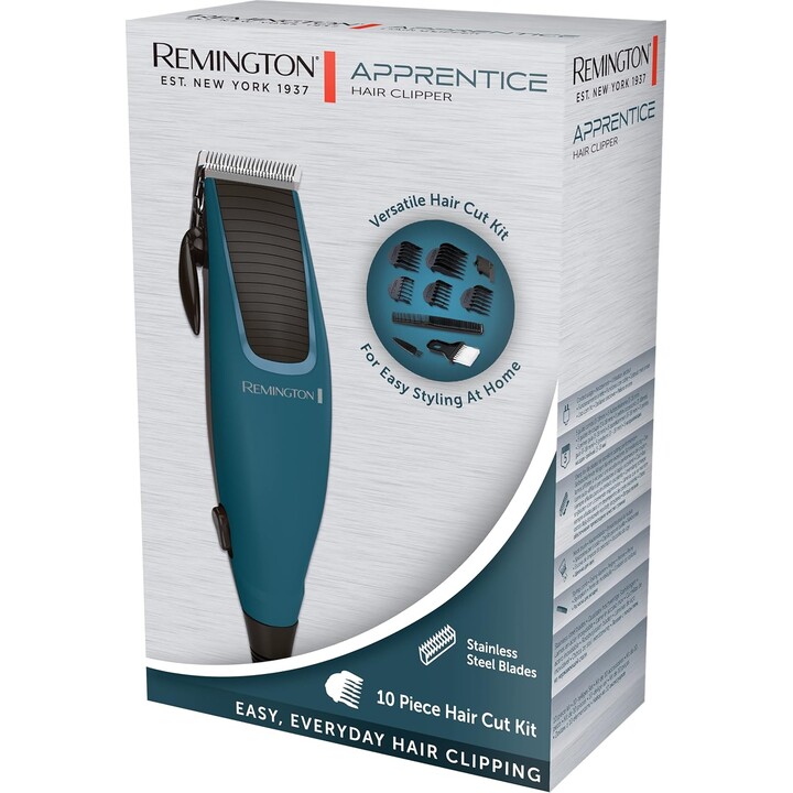 Remington apprentice hair clipper hc5020 blue/black
