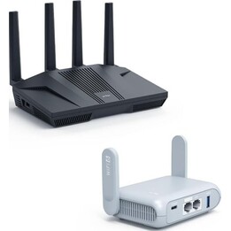 Routeur de poche ALLNET Wireless AX 3000 Mbit/s pour la maison et les voyages / Client Wi-Fi OpenWRT