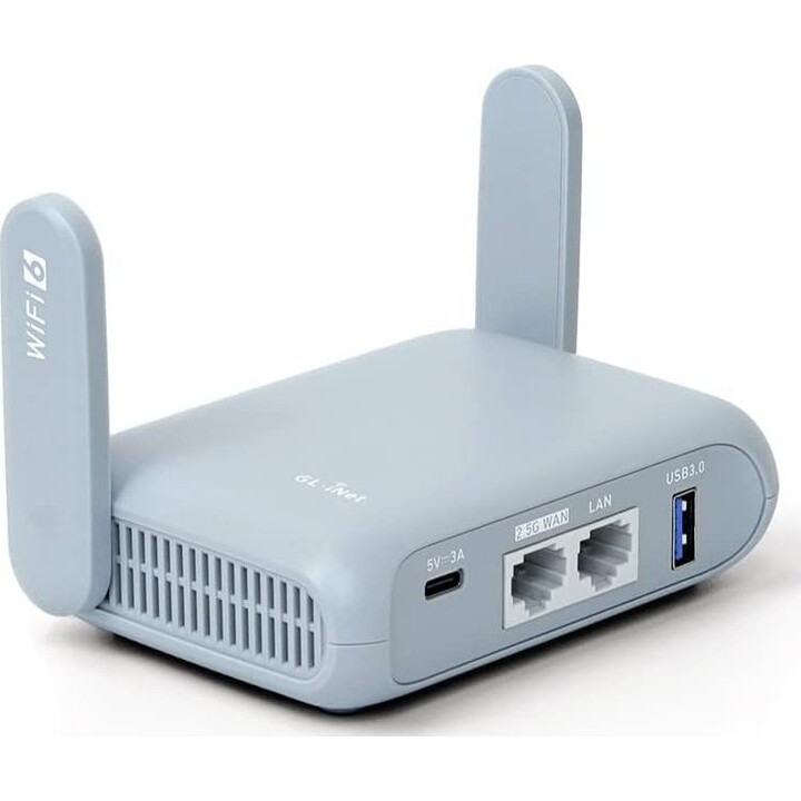 Routeur de poche ALLNET Wireless AX 3000 Mbit/s pour la maison et les voyages / Client Wi-Fi OpenWRT