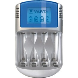 VARTA LCD Ladegerät 12V USB + 4 Akkus 2500 mAh Mignon AA