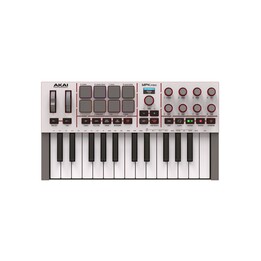 AKAI MPK Mini MK4 - contrôleur MIDI / clavier de commande, blanc