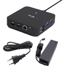 I-Tec Usb-C Dp Dual Hdmi Docking Station con Power Delivery 100 W + caricatore universale I-Tec 100W