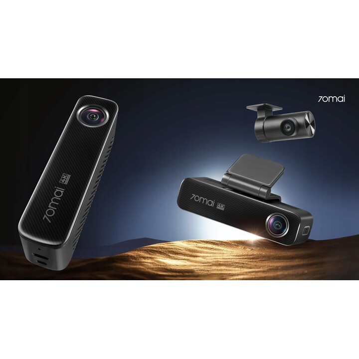 70mai Dashcam M800 4K HDR + Camara Trasera 70mai RC14