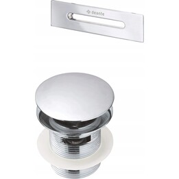 Bathtub accessories set - plug and overflow