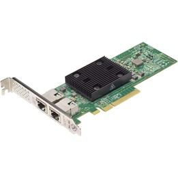 Broadcom® 57416 Adaptador Pcie de doble puerto 10Gb, Base-T, perfil bajo, instalación por el cliente