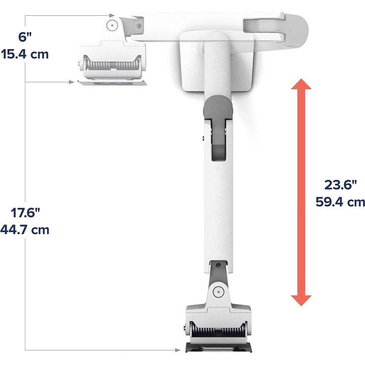 Hx Desk Monitor Mount Arm - Blanco - 1 Monitor - Max 42 Inch