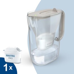Brita Style Essential+1 Maxtra Pro PP filter jug (sand)