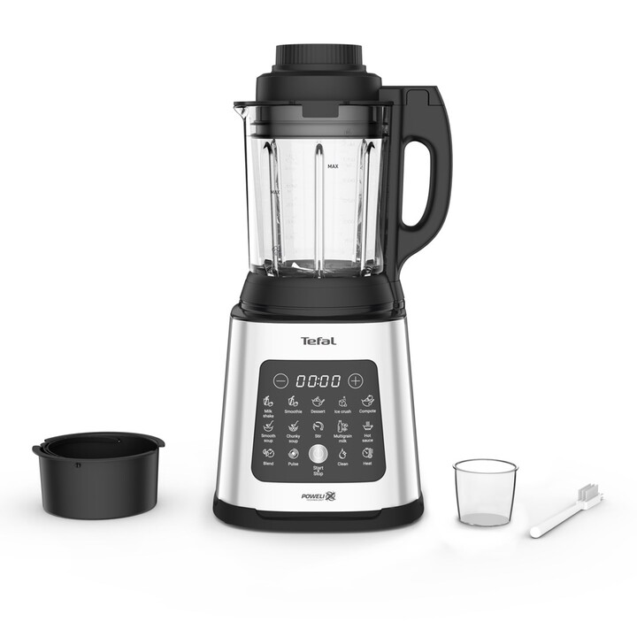 Tefal Perfectmix Cook BL83SD 1,75 l Tischplatten-Mixer 1400 W Schwarz, Edelstahl