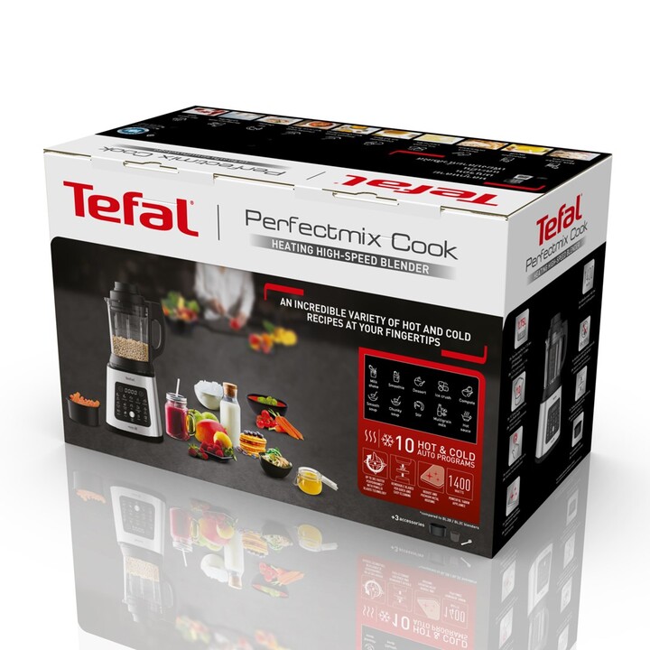 Tefal Perfectmix Cook BL83SD 1.75 L Blender 1400 W Black, Stainless Steel