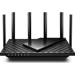 TP-Link Archer AXE75 Wi-Fi 6E AI de Triple Banda Gigabit Ethernet Negro