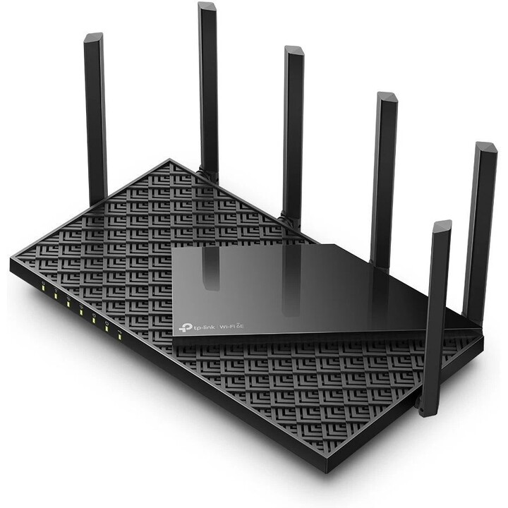 TP-Link Archer AXE75 Wi-Fi 6E AI Tri-Band Gigabit Ethernet Black - Router