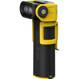 Lanterna Ledlenser EXC7R com indicador de carregamento.