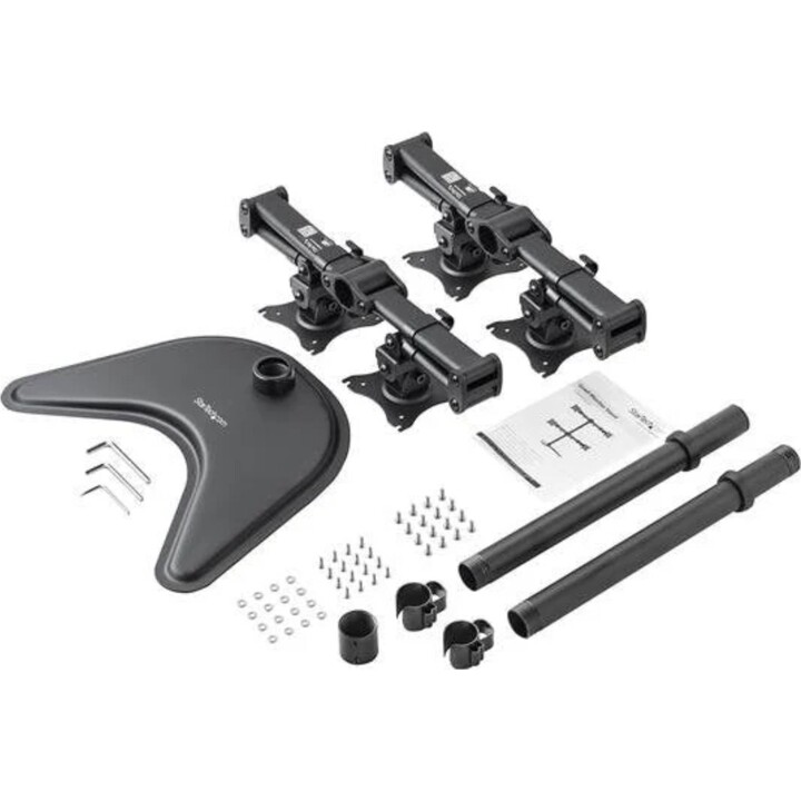 Startech verstellbarer VESA-Halterungsständer für 4 Monitore bis zu 27 Zoll (8 kg)
