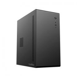 Micro-ATX-Gehäuse Coolbox M640C, GPU-Max. 300 mm, 1x 3,5&quot;- und 2x 2,5&quot;-Einschübe, schwarz, inklusive Basic500GR 500W-N