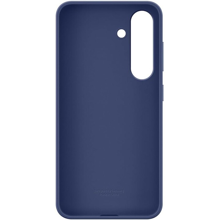 Custodia in silicone Samsung per Galaxy S25 (blu)