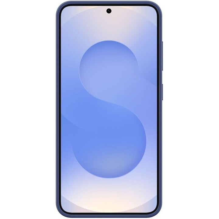 Capa de silicone Samsung para Galaxy S25 (azul)