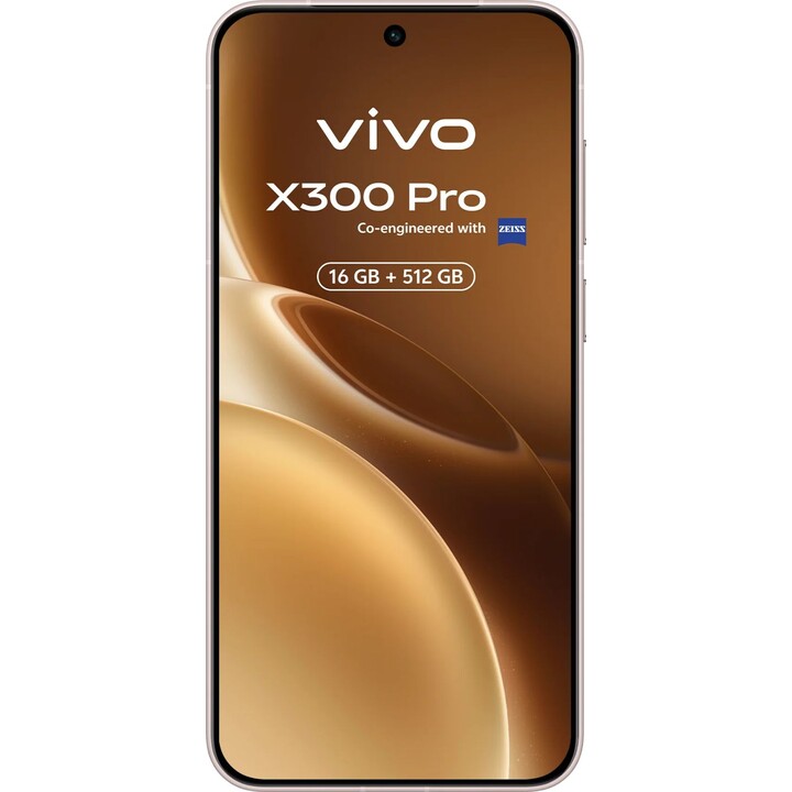Vivo X300 Pro 5G, 16GB 512GB, 6.78 AMOLED Screen, Brown