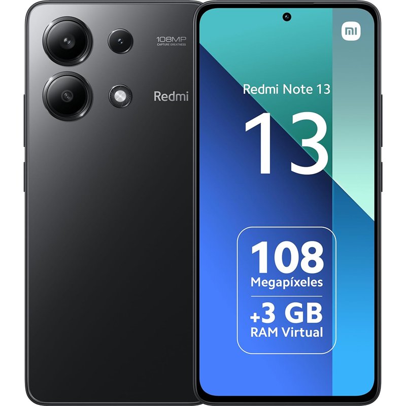 Xiaomi Redmi Note 13 4G 6GB 128GB Dual Sim Black
