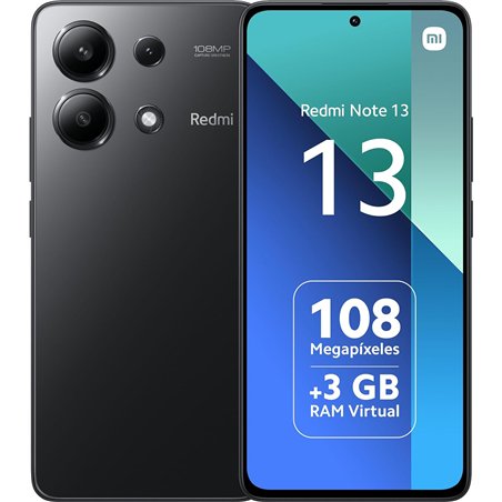 Xiaomi Redmi Note 13 4G 6GB 128GB Dual Sim Black