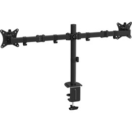 Ewent Desktop Stand for 2 Monitors Up to 27" 8+8 KG Max