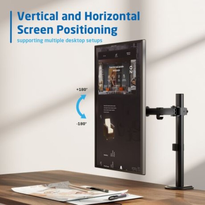 Ewent Soporte para a Monitor Mesa brazo único 13-34"