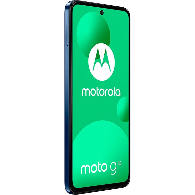 Motorola Moto G15 17,1 cm (6,72), 8 GB 256 GB, 4G-Smartphone, Dual-SIM, Android 15, USB Typ C, 5200 mAh, Marineblau