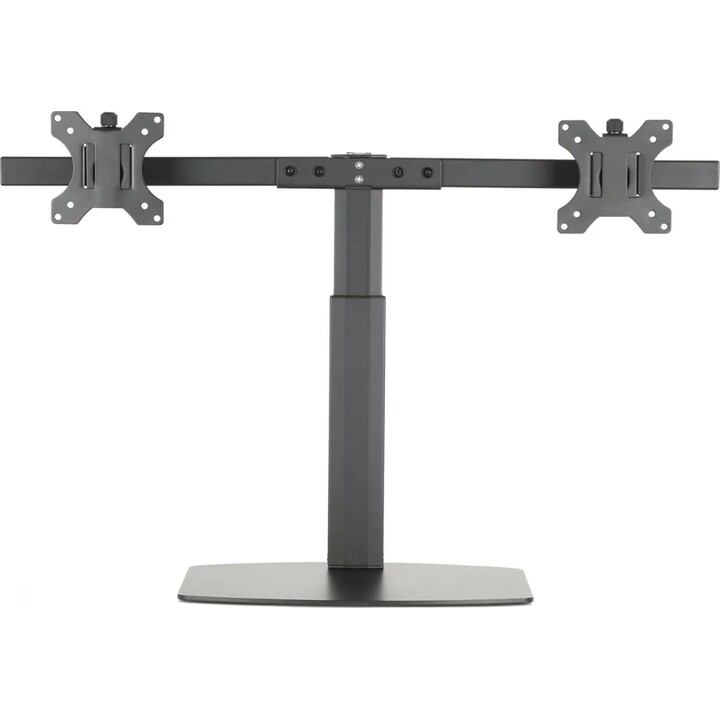 Supporto per doppio monitor Ewent fino a 27", 2-7 KG ciascuno, nero