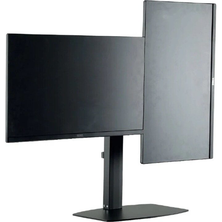 Support pour deux écrans Ewent jusqu'à 27", 2-7 KG chacun, noir