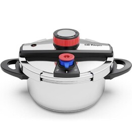 Pentola a pressione Orbegozo HP 4200 / 4L / Acciaio inossidabile / Adatta all´induzione
