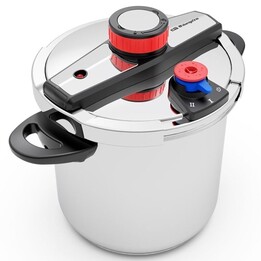 Orbegozo HP 8200 Pressure Cooker / 8L / Stainless Steel / Suitable for Induction