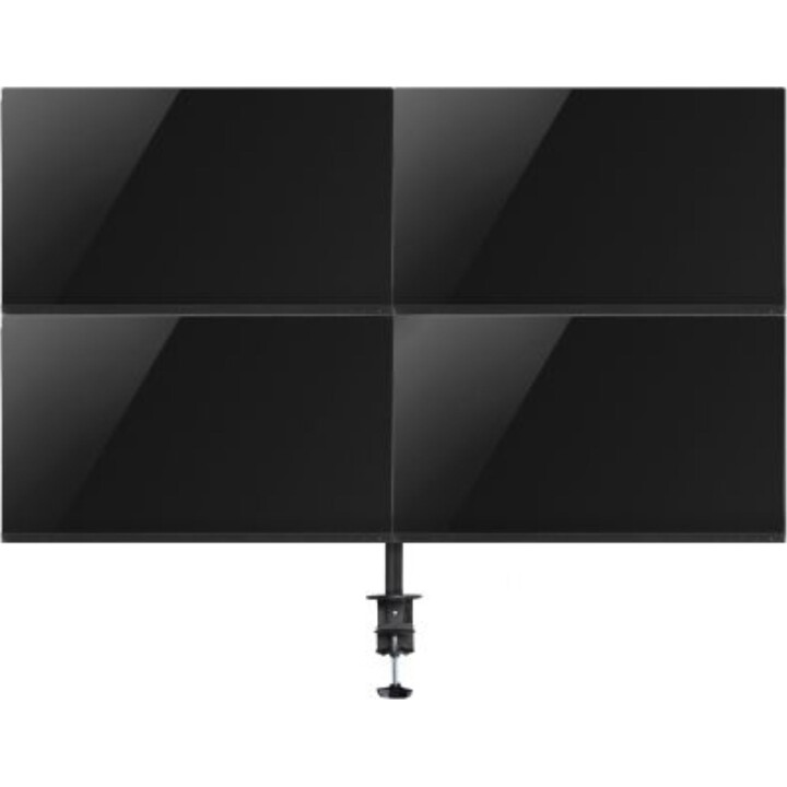 Ewent Soporte de escritorio para 4 monitores de hasta 32 pulgadas con estándar de montaje VESA