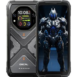 Oscal Tank 1 5G, 12GB 256GB, 6.78 LCD IPS FHD+, 20000mAh, Black