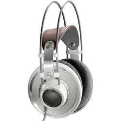 AKG K 701 Kopfhörer Kabelgebunden Kopfband Musik Weiß, Braun