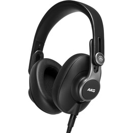 Cuffie e auricolari AKG K371 Cuffie cablate Fascia per palco/studio Nero, metallizzato