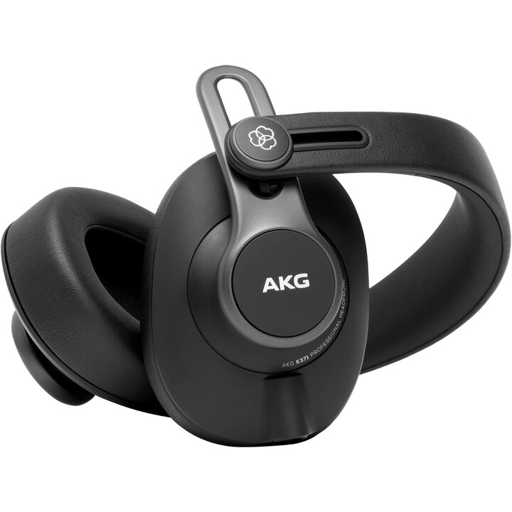 AKG K371 auricular y casco Auriculares Alámbrico Diadema Escenario/Estudio Negro, Metálico