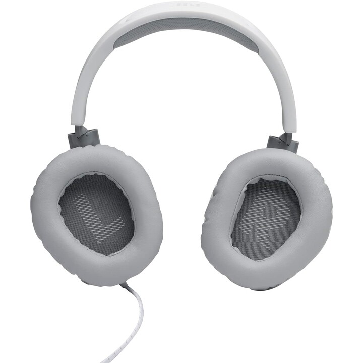 JBL Quantum 100 Gaming Headset with Microphone / 3.5mm Jack / White