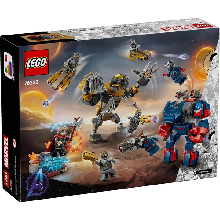LEGO MARVEL 76322 Vingadores: Ultimato - Thor vs. Chitauri