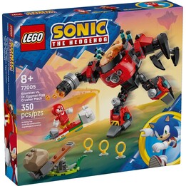 LEGO SONIC THE HEDGEHOG 77005 Knuckles contro Dr. Eggman Mech Spaccauova