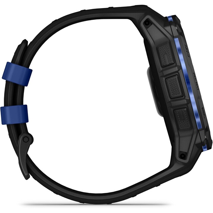 Garmin Instinct 3 AMOLED 50 mm Noir avec bracelet noir/bleu