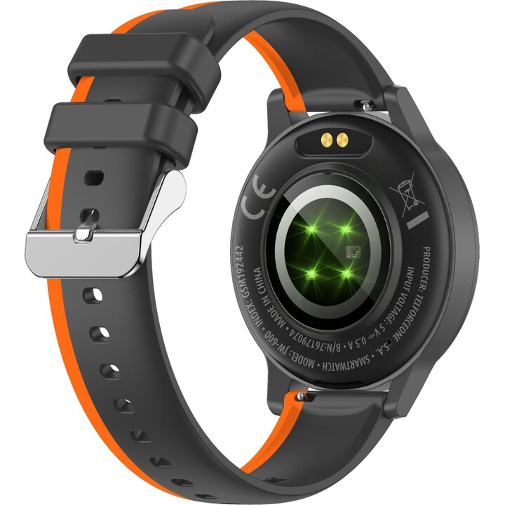 Forever Smartwatch IGo Watch 4 JW-600 Notificaciones/ Frecuencia Cardiaca/ Negro