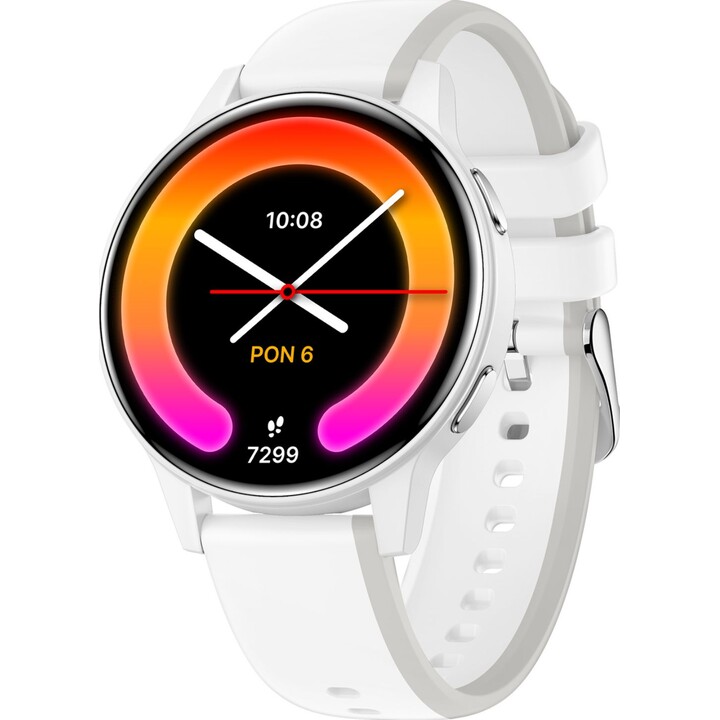Forever Smartwatch IGo Watch 4 JW-600 Benachrichtigungen/ Herzfrequenzmessung/ Weiß