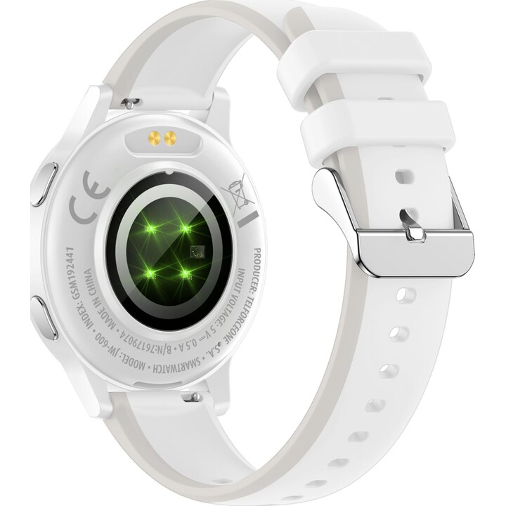 Forever Smartwatch IGo Watch 4 JW-600 Benachrichtigungen/ Herzfrequenzmessung/ Weiß